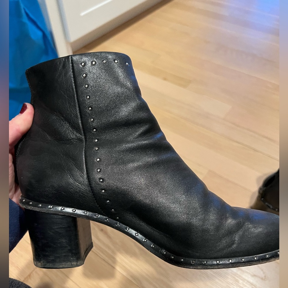Rag & Bone Black Willow Studded Boot In Leather - image 2